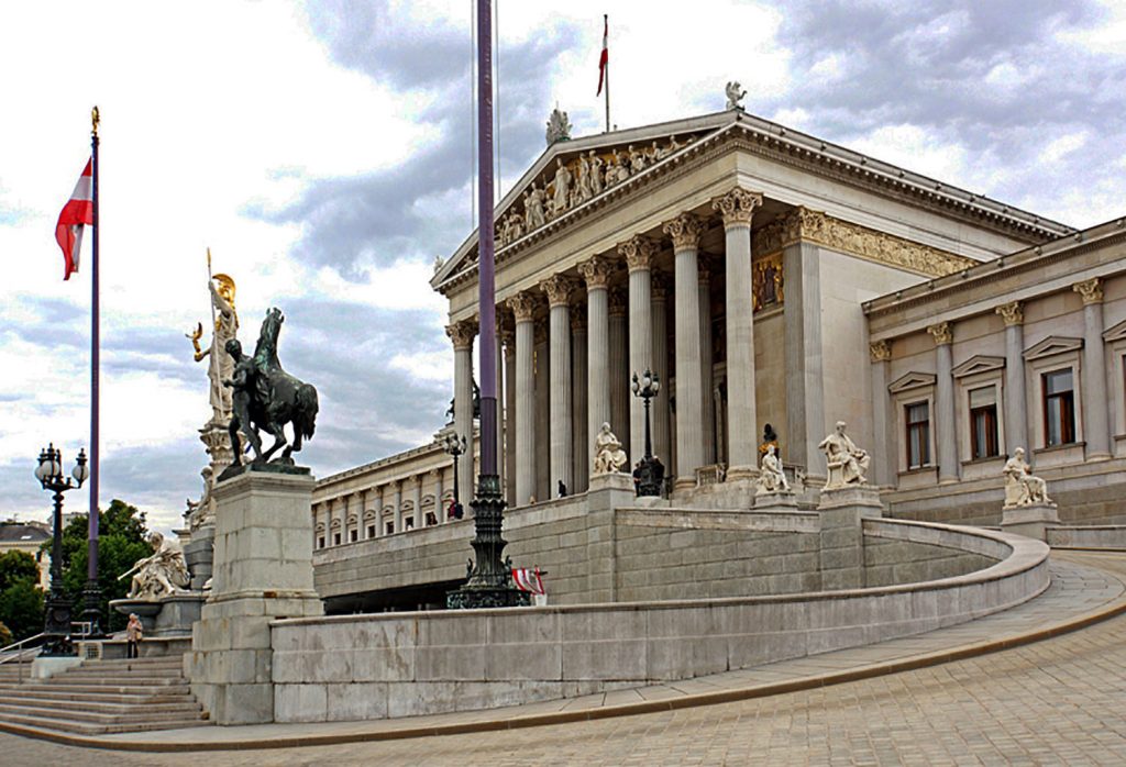 Austrian Parliament by Dennis Jarvis edited