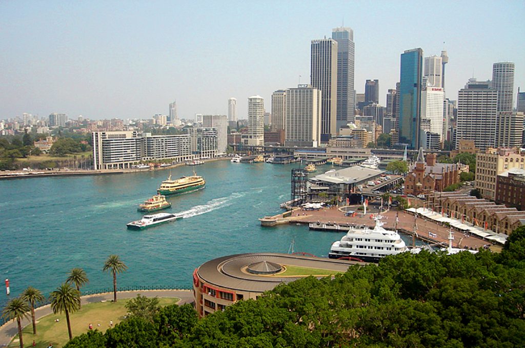 Sydney Harbour Australia by Kevin Gibbons edited